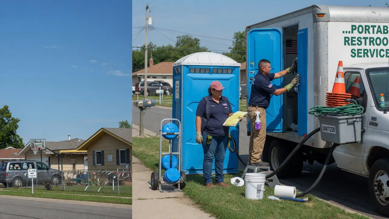 Porta Potty Rental in Baileyville, IL near me